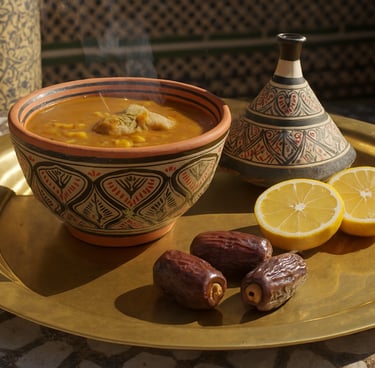 authentic Moroccan harira soup