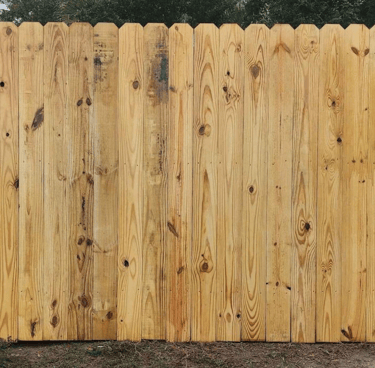 Stockade Wood Fence