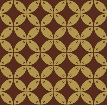 Batik pattern "kawung"
