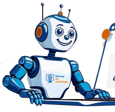 Robot IA strony dla każdego
