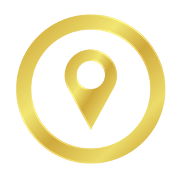golden location symbol