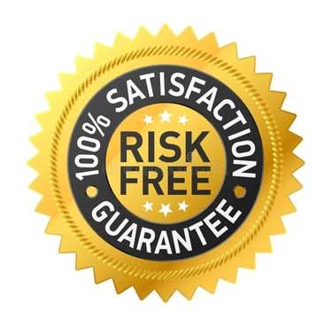 Our websites are 100% Satisfaction - Risk Free - 5 stars Reviews Guarantee