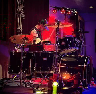 Brian drives the beat