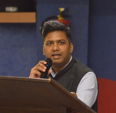Dr. Alok Kumar Gupta CRPF DWARKA MUN chief Guest