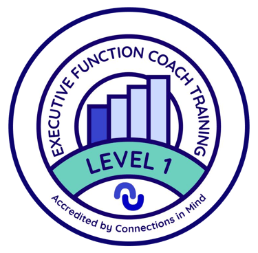 executive function coaching certificate, level 1, Connections in Mind