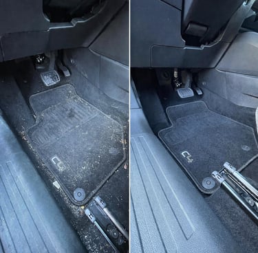 avant après nettoyage automobile hirson 02500