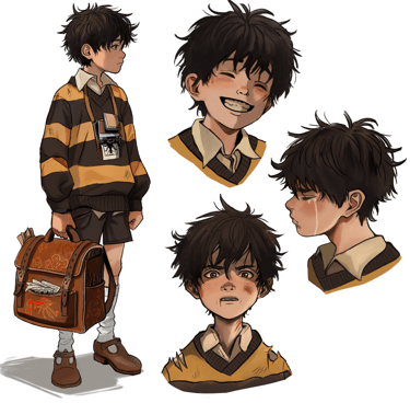 illustration character design enfant charadesign personnage