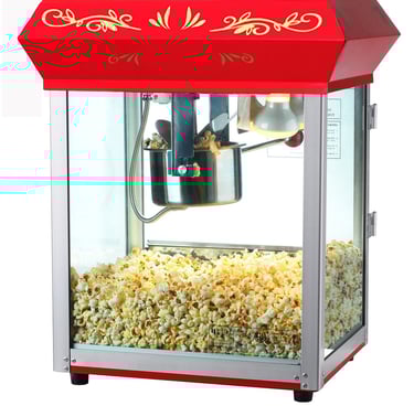 Pochoclera de uso comercial moderado USHO para eventos infantiles