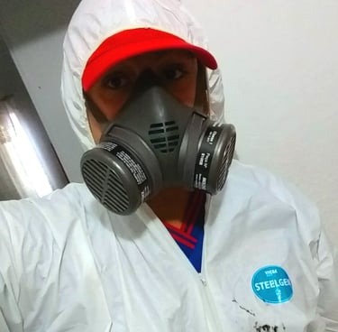 roupa branca de dedetização