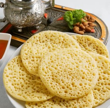 Thousand Hole Pancakes-baghrir