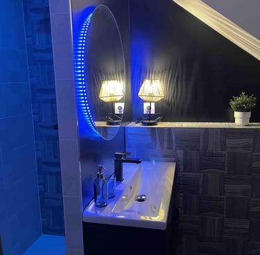salle de bain et douche
