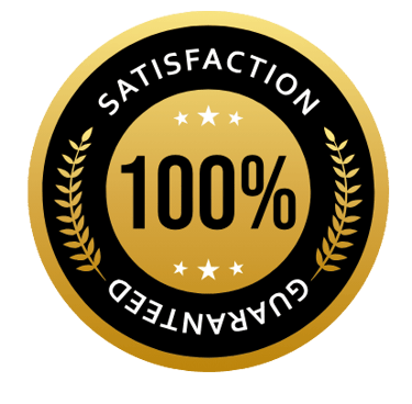 satisfaction guaranteed badge