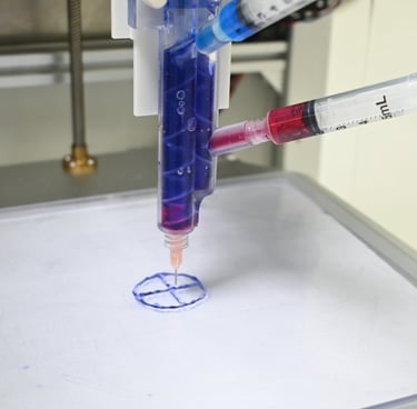 cell-laden biogel bioprinting, tissue engineering, hydrogel bioprinting