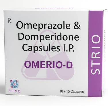 OMERIO-D , OMEPRAZOLE TABLETS FROM STRIO HEALTHCARE