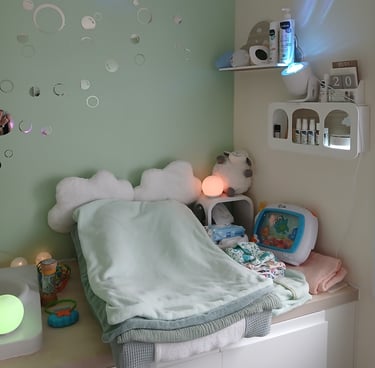 l'espace massage du salon