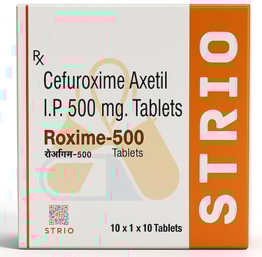 ROXIME-500, ANTIBIOTIC BY STRIO HEALTHCARE