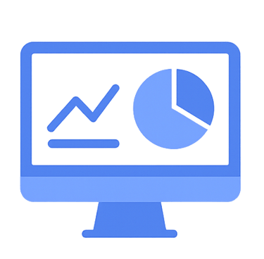 4-step visual guide from discovery to live dashboards