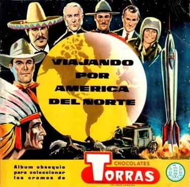 Chocolates Torras Cromos Album North America Viajando Por America Del Norte