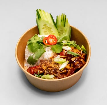 Sticky Chicken at BKK Social in Gloucester