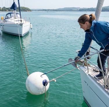 picking up mooring