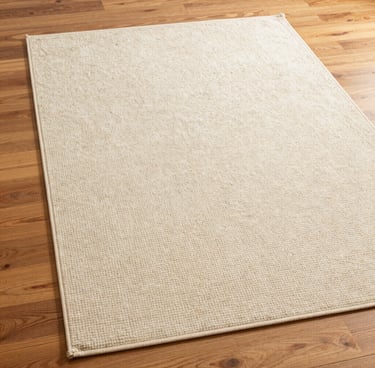 A moody walnut-toned living room bathed in warm amber light, showcasing a serene and inviting atmosphere.