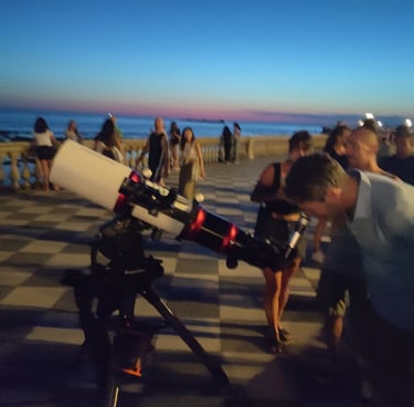 Terrazza Mascagni: A.L.A. mette a disposizione dei cittadini i propri telescopi