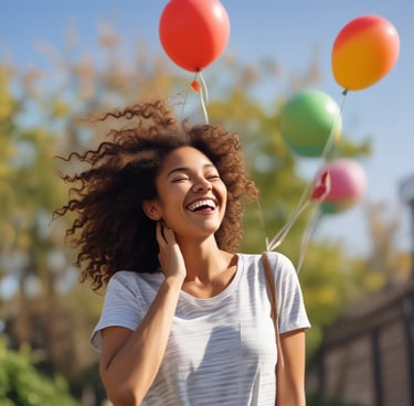 The image features a storefront at night, prominently displaying a sign with the words 'Happy Address' and 'Vacation Rentals' in bright yellow letters on a red background. Below, a large advertisement with the slogan 'Happy Address is where you feel happy' is visible, alongside logos of companies such as TripAdvisor, Airbnb, and Expedia.
