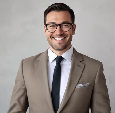 A close-up of a person holding a monitor displaying a video feed. The screen shows two individuals in firefighter uniforms inside a building. The image captures the monitoring equipment setup, including cables and a control box.