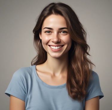 A smartphone is being held in a hand against a background of corn plants. The phone display shows a webpage with text promoting business services, featuring a call-to-action button and the phrase 'Now is the time, you start getting more business online!'