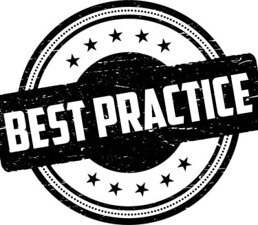 Automated Best Practice Efficiency Quadrant