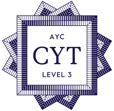 American Yoga Association Logo | AYC CYT Level 3 certification badge