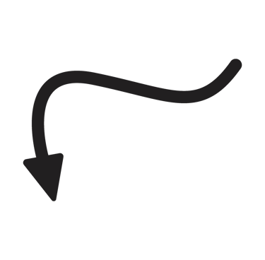 a black and white arrow pointing to the left