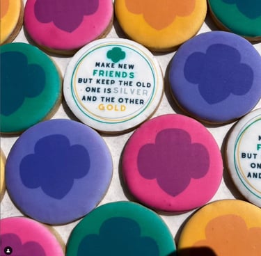 girl scout printed cookies