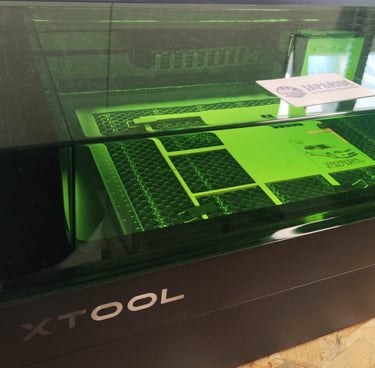 Laser XTOOL en action (gravure laser Honda CIvic EK9)