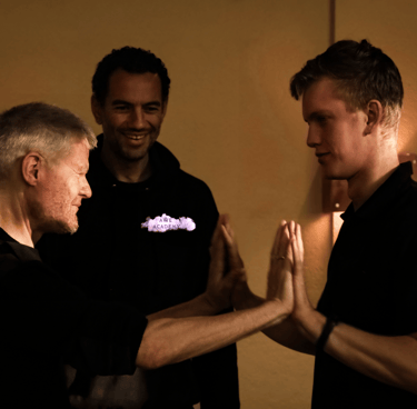 leading and following exercise by Awe Academy guided by Dorchess and Wes