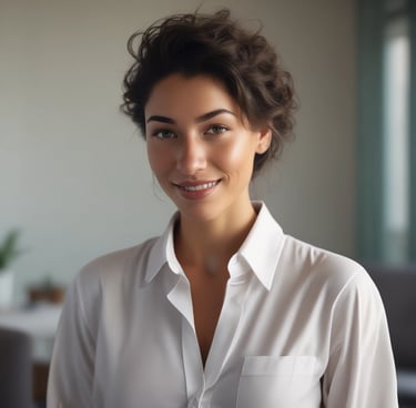 Photo of a confident man shaking hands with a real estate agent outside a rustic property.