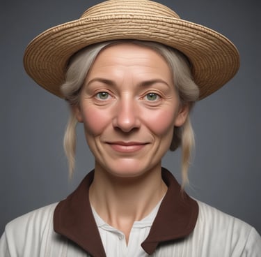 Photo of a confident man shaking hands with a real estate agent outside a rustic property.