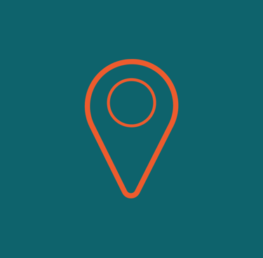 orange location pin icon