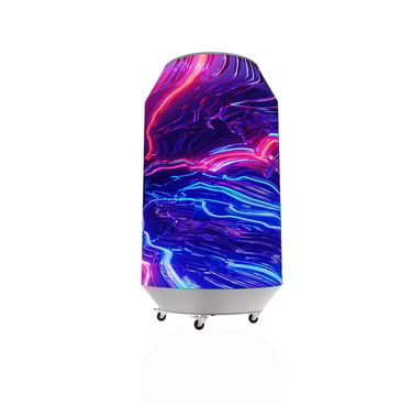 Irregular-shaped LED display screen