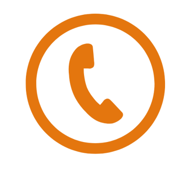 orange phone icon