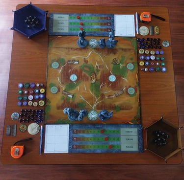 Game Layout: Desert Map