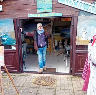 Brancaster Staithe Art cabin