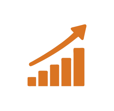 icono gráfico exportación desde españa