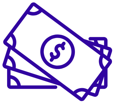 Payment for translation by cash