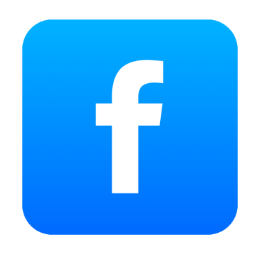 a facebook logo with the word facebook on it