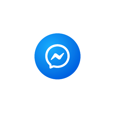 a blue and white logo with a blue and white background