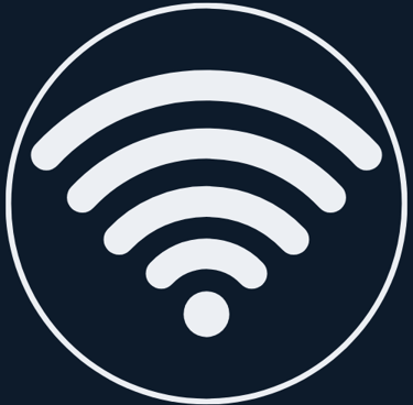 Network Setup and Troubleshooting Plattsburgh NY - logo of Wi-Fi signal bars