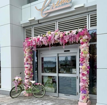 Creme Elegant Tea, desserts, breakfast and brunch Downtown Halifax Lower Water Street