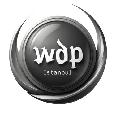 WDP İstanbul logosu siyah beyaz
