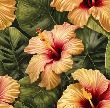 red hibiscus in bloom during daytime